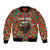 Rottweiler Christmas Bomber Jacket Merry Woofmas - Wonder Print Shop