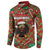 Rottweiler Christmas Button Sweatshirt Merry Woofmas - Wonder Print Shop