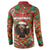 Rottweiler Christmas Button Sweatshirt Merry Woofmas - Wonder Print Shop