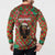 Rottweiler Christmas Button Sweatshirt Merry Woofmas - Wonder Print Shop