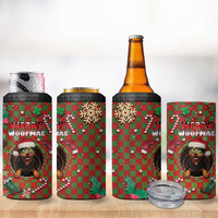 Rottweiler Christmas 4 in 1 Can Cooler Tumbler Merry Woofmas - Wonder Print Shop