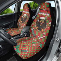 Rottweiler Christmas Car Seat Cover Merry Woofmas - Wonder Print Shop