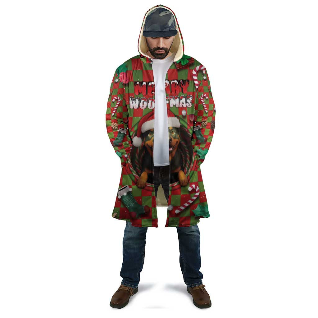 Rottweiler Christmas Cloak Merry Woofmas - Wonder Print Shop