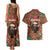 Rottweiler Christmas Couples Matching Tank Maxi Dress and Hawaiian Shirt Merry Woofmas - Wonder Print Shop