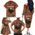 Rottweiler Christmas Family Matching Off The Shoulder Long Sleeve Dress and Hawaiian Shirt Merry Woofmas - Wonder Print Shop