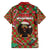 Rottweiler Christmas Family Matching Off The Shoulder Long Sleeve Dress and Hawaiian Shirt Merry Woofmas - Wonder Print Shop