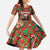 Rottweiler Christmas Family Matching Off Shoulder Maxi Dress and Hawaiian Shirt Merry Woofmas - Wonder Print Shop