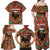 Rottweiler Christmas Family Matching Off Shoulder Maxi Dress and Hawaiian Shirt Merry Woofmas - Wonder Print Shop