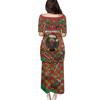 Rottweiler Christmas Family Matching Puletasi and Hawaiian Shirt Merry Woofmas - Wonder Print Shop