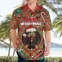 Rottweiler Christmas Hawaiian Shirt Merry Woofmas - Wonder Print Shop