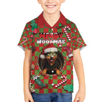 Rottweiler Christmas Hawaiian Shirt Merry Woofmas - Wonder Print Shop