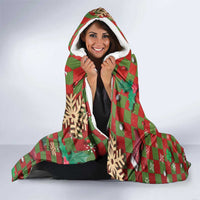 Rottweiler Christmas Hooded Blanket Merry Woofmas - Wonder Print Shop