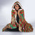 Rottweiler Christmas Hooded Blanket Merry Woofmas - Wonder Print Shop