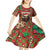 Rottweiler Christmas Kid Short Sleeve Dress Merry Woofmas - Wonder Print Shop