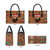 Rottweiler Christmas Leather Bag Merry Woofmas - Wonder Print Shop