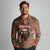 Rottweiler Christmas Long Sleeve Polo Shirt Merry Woofmas - Wonder Print Shop
