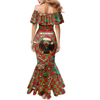 Rottweiler Christmas Mermaid Dress Merry Woofmas - Wonder Print Shop