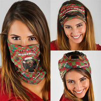 Rottweiler Christmas Neck Gaiter Merry Woofmas - Wonder Print Shop