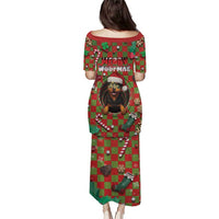 Rottweiler Christmas Puletasi Merry Woofmas - Wonder Print Shop