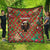 Rottweiler Christmas Quilt Merry Woofmas - Wonder Print Shop