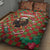 Rottweiler Christmas Quilt Bed Set Merry Woofmas - Wonder Print Shop