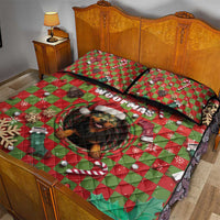 Rottweiler Christmas Quilt Bed Set Merry Woofmas - Wonder Print Shop