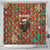 Rottweiler Christmas Shower Curtain Merry Woofmas - Wonder Print Shop