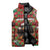 Rottweiler Christmas Sleeveless Puffer Jacket Merry Woofmas - Wonder Print Shop