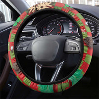 Rottweiler Christmas Steering Wheel Cover Merry Woofmas - Wonder Print Shop