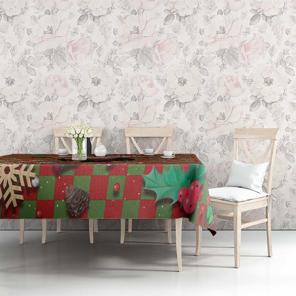Rottweiler Christmas Tablecloth Merry Woofmas - Wonder Print Shop