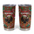 Rottweiler Christmas Tumbler Cup Merry Woofmas - Wonder Print Shop