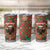Rottweiler Christmas Tumbler Cup Merry Woofmas - Wonder Print Shop