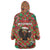 Rottweiler Christmas Wearable Blanket Hoodie Merry Woofmas - Wonder Print Shop