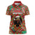Rottweiler Christmas Women Polo Shirt Merry Woofmas - Wonder Print Shop