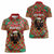 Rottweiler Christmas Women Polo Shirt Merry Woofmas - Wonder Print Shop