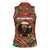 Rottweiler Christmas Women Sleeveless Polo Shirt Merry Woofmas - Wonder Print Shop