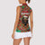 Rottweiler Christmas Women Sleeveless Polo Shirt Merry Woofmas - Wonder Print Shop