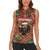 Rottweiler Christmas Women Sleeveless Polo Shirt Merry Woofmas - Wonder Print Shop