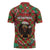 Rottweiler Christmas Zipper Polo Shirt Merry Woofmas - Wonder Print Shop