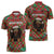 Rottweiler Christmas Zipper Polo Shirt Merry Woofmas - Wonder Print Shop