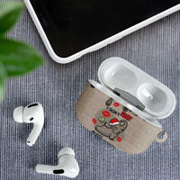 Elephant Christmas AirPods Case I Did Not Fart My Butt Blew You A Kiss - Wonder Print Shop