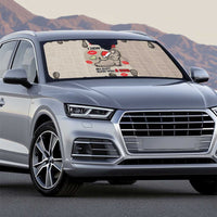 Elephant Christmas Auto Sun Shade I Did Not Fart My Butt Blew You A Kiss - Wonder Print Shop