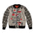 Elephant Christmas Bomber Jacket I Did Not Fart My Butt Blew You A Kiss - Wonder Print Shop