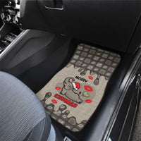 Elephant Christmas Car Mats I Did Not Fart My Butt Blew You A Kiss - Wonder Print Shop