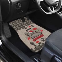 Elephant Christmas Car Mats I Did Not Fart My Butt Blew You A Kiss - Wonder Print Shop