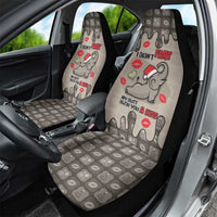 Elephant Christmas Car Seat Cover I Did Not Fart My Butt Blew You A Kiss - Wonder Print Shop