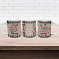 Elephant Christmas Ceramic Mug I Did Not Fart My Butt Blew You A Kiss - Wonder Print Shop