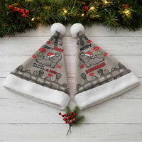 Elephant Christmas Santa Hat I Did Not Fart My Butt Blew You A Kiss - Wonder Print Shop