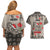 Elephant Christmas Couples Matching Off Shoulder Short Dress and Hawaiian Shirt I Did Not Fart My Butt Blew You A Kiss - Wonder Print Shop