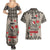 Elephant Christmas Couples Matching Summer Maxi Dress and Hawaiian Shirt I Did Not Fart My Butt Blew You A Kiss - Wonder Print Shop